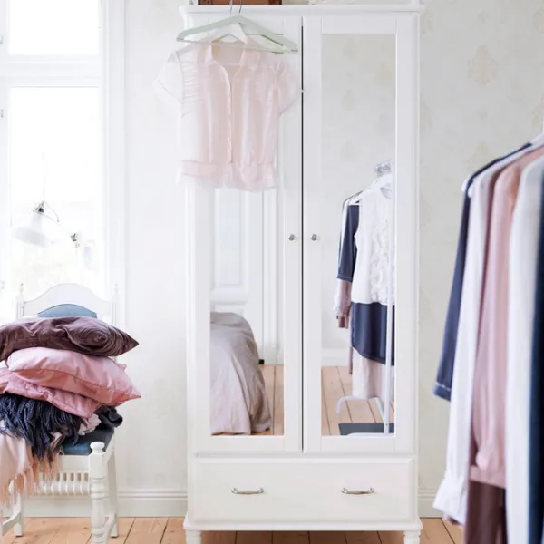 Dulap Ikea Tyssedal 88 x 58 x 208 / DSP / Alb photo 3