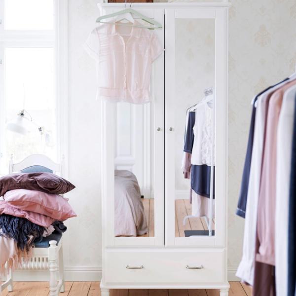 Dulap Ikea Tyssedal 88 x 58 x 208 / DSP / Alb photo 3