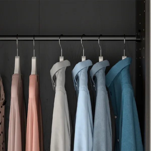 Dulap Ikea Rakkestad 79 x 55 x 176 / DSP / Negru-maro photo 4