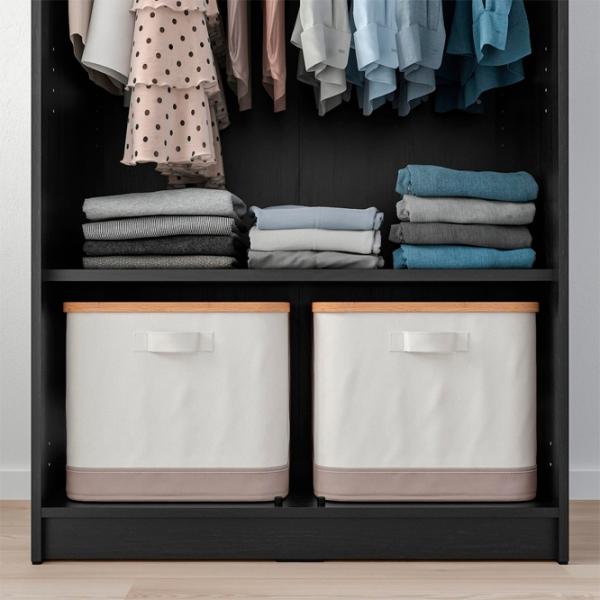 Dulap Ikea Rakkestad 79 x 55 x 176 / DSP / Negru-maro photo 5