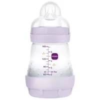 Biberon MAM Perfect Start Planet Love Pentru fetițe / 0.16l / Purple photo 4