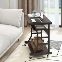 Masă de birou Costway CB10497BN PAL/ Brown photo 5