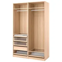 Стеллаж Ikea Pax Белый / ДСП 