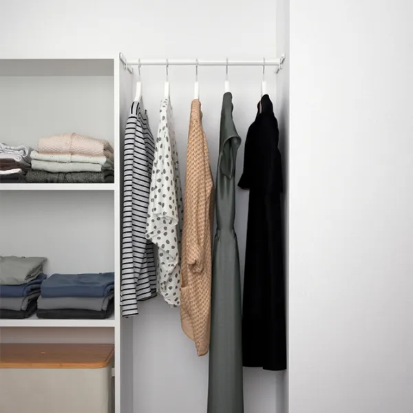 Dulap Ikea Platsa 107 x 42 x 181 / DSP / Alb photo 2
