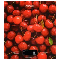 Cântar de bucătărie Ardesto SCK-893 CHERRY Red