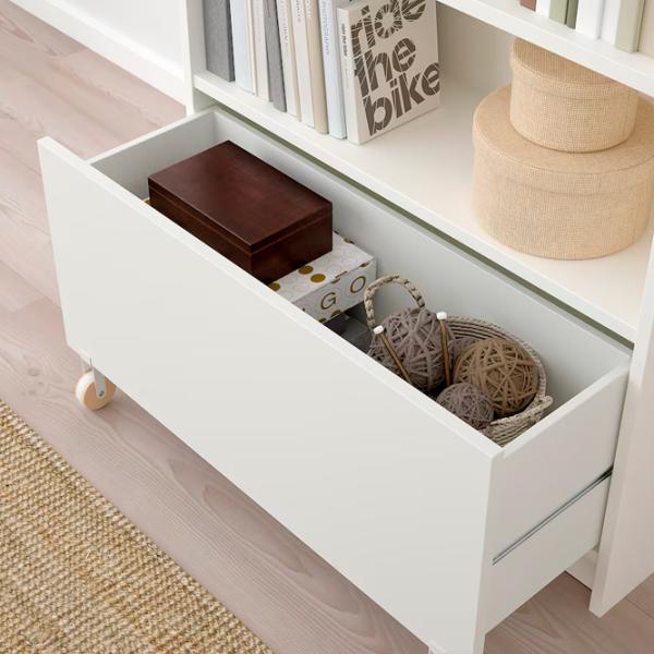 Стеллаж Ikea Billy  106 x 80 x 30см cm / ЛДСП / White photo 3