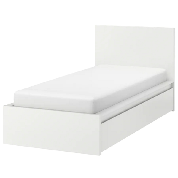 Pat Ikea Malm/Lonset 2 90 x 200 cm / Furnir / White photo 1