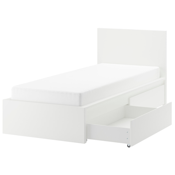 Pat Ikea Malm/Lonset 2 90 x 200 cm / Furnir / White photo 2