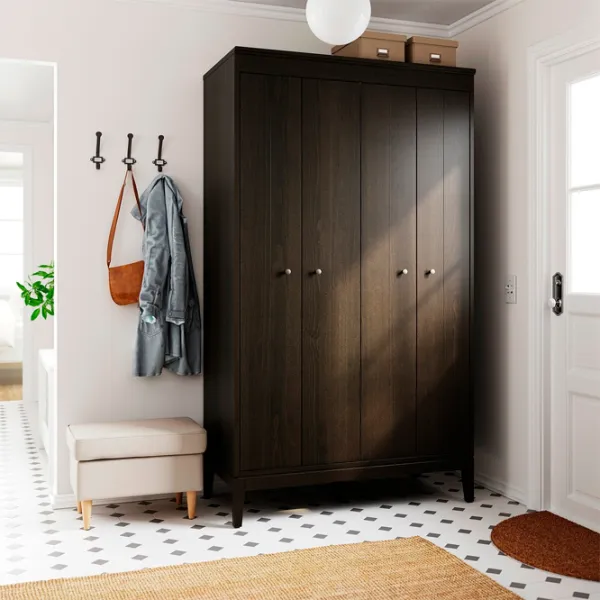 Dulap Ikea Idanas 121 x 59 x 211 / DSP / Dark Brown photo 2