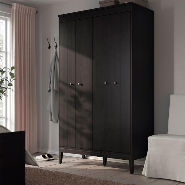 Dulap Ikea Idanas 121 x 59 x 211 / DSP / Dark Brown photo 3