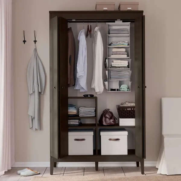 Dulap Ikea Idanas 121 x 59 x 211 / DSP / Dark Brown photo 5