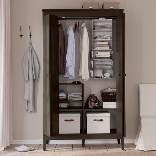 Dulap Ikea Idanas 121 x 59 x 211 / DSP / Dark Brown photo 5
