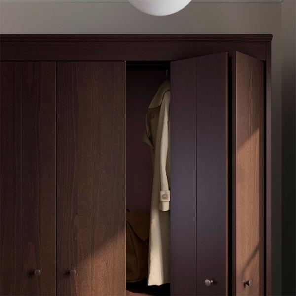 Dulap Ikea Idanas 121 x 59 x 211 / DSP / Dark Brown photo 6