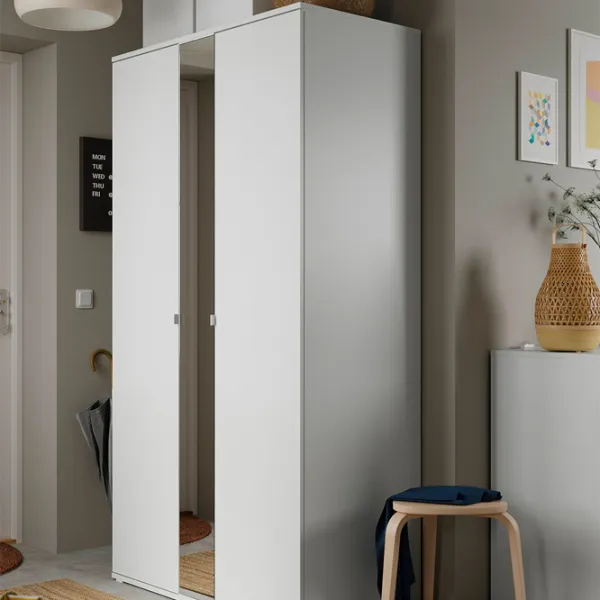 Dulap Ikea Vihals 105 x 57 x 200 / DSP / Alb photo 3