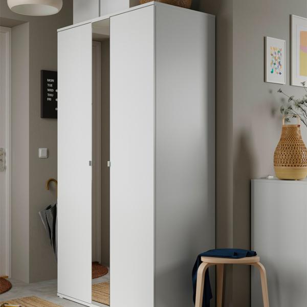 Dulap Ikea Vihals 105 x 57 x 200 / DSP / Alb photo 3