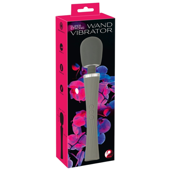 Вибратор You2Toys Super Strong Wand Серый photo 8