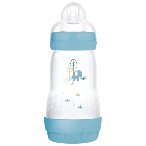 Бутылочка для кормления MAM Perfect Start Planet Love Для мальчиков / 0.26л / Синий photo 1 Бутылочка для кормления MAM Perfect Start Planet Love Для мальчиков / 0.26л / Синий photo 1