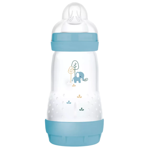 Бутылочка для кормления MAM Perfect Start Planet Love Для мальчиков / 0.26л / Синий photo 1 Бутылочка для кормления MAM Perfect Start Planet Love Для мальчиков / 0.26л / Синий photo 1