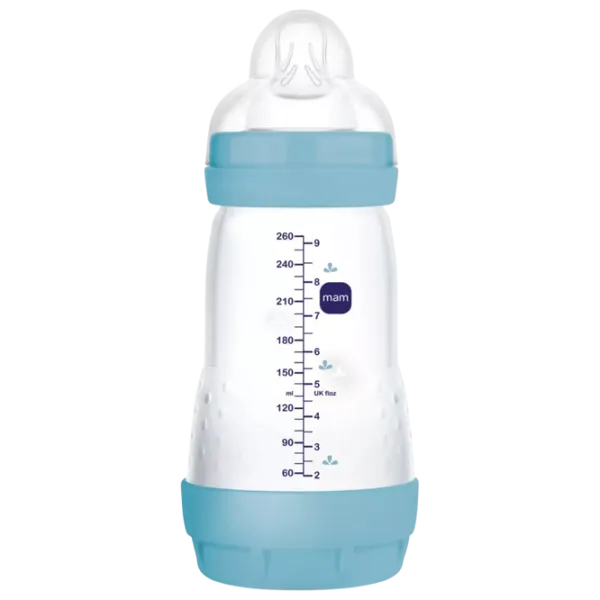 Бутылочка для кормления MAM Perfect Start Planet Love Для мальчиков / 0.26л / Синий photo 2 Бутылочка для кормления MAM Perfect Start Planet Love Для мальчиков / 0.26л / Синий photo 2