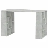 Офисный стол KompaniT СП "Студент-3" ДСП/ Серый