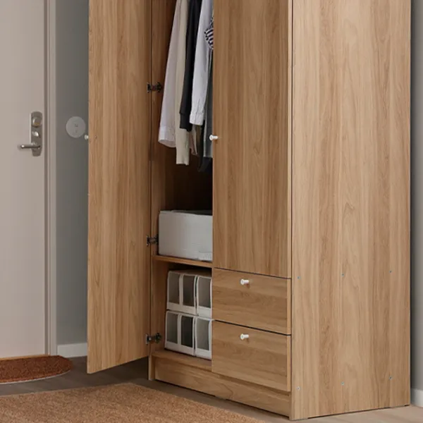 Dulap Ikea Vilhatten 98 x 57 x 190 / DSP / Stejar photo 2