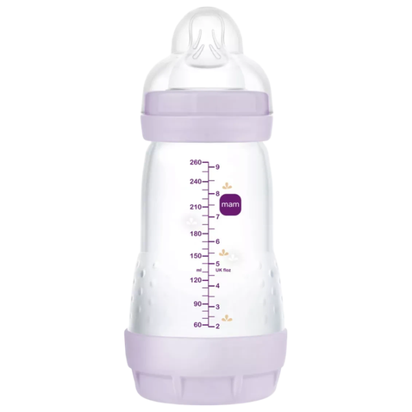 Biberon MAM Perfect Start Planet Love Pentru fetițe / 0.32l / Purple photo 2 Biberon MAM Perfect Start Planet Love Pentru fetițe / 0.32l / Purple photo 2