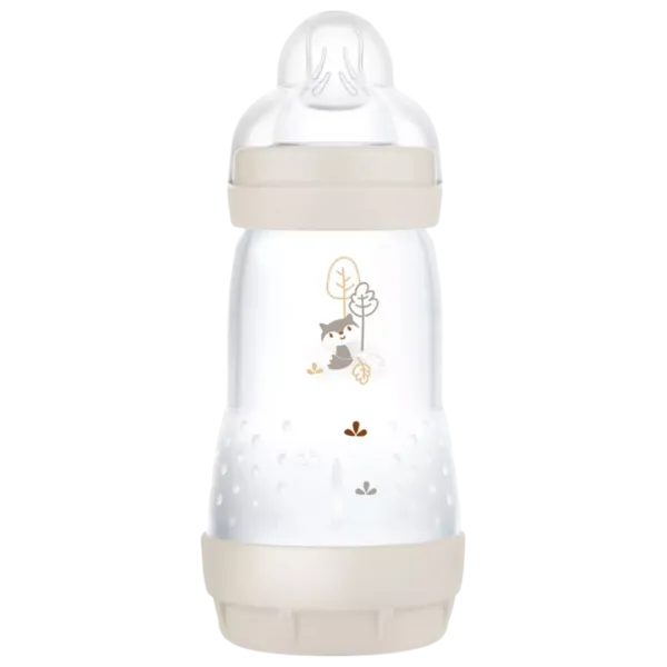 Бутылочка для кормления MAM Perfect Start Planet Love Унисекс / 0.26л / Бежевый photo 1 Бутылочка для кормления MAM Perfect Start Planet Love Унисекс / 0.26л / Бежевый photo 1