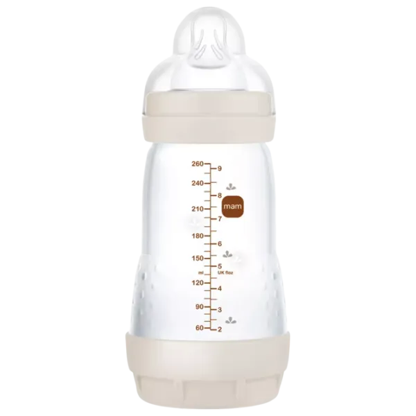 Бутылочка для кормления MAM Perfect Start Planet Love Унисекс / 0.26л / Бежевый photo 2 Бутылочка для кормления MAM Perfect Start Planet Love Унисекс / 0.26л / Бежевый photo 2