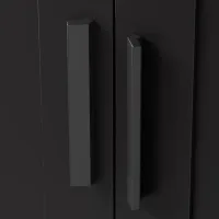 Dulap Ikea Brimnes 78 x 50 x 190 / DSP / Negru photo 3