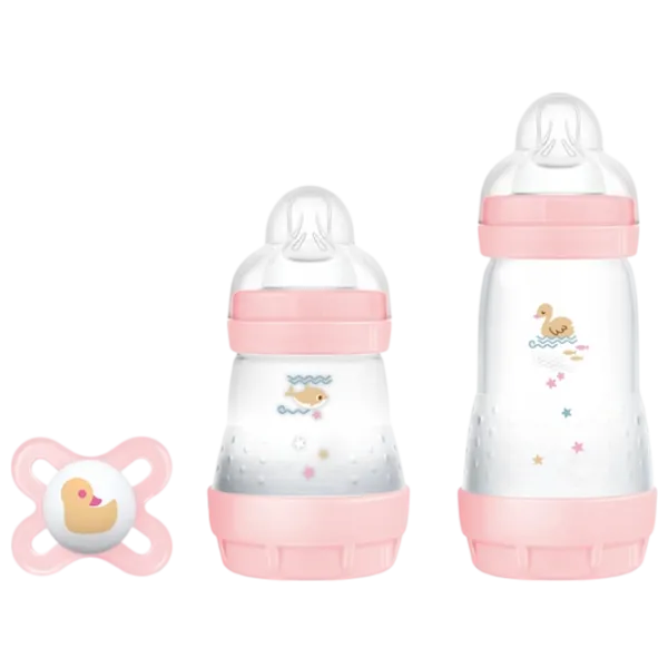 Бутылочка для кормления MAM Perfect Start Sealife Для девочек / 0.13л / Розовый photo 3 Бутылочка для кормления MAM Perfect Start Sealife Для девочек / 0.13л / Розовый photo 3