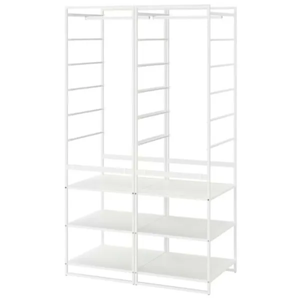 Etajeră Ikea Jonaxel White / Oțel photo 1 Etajeră Ikea Jonaxel White / Oțel photo 1