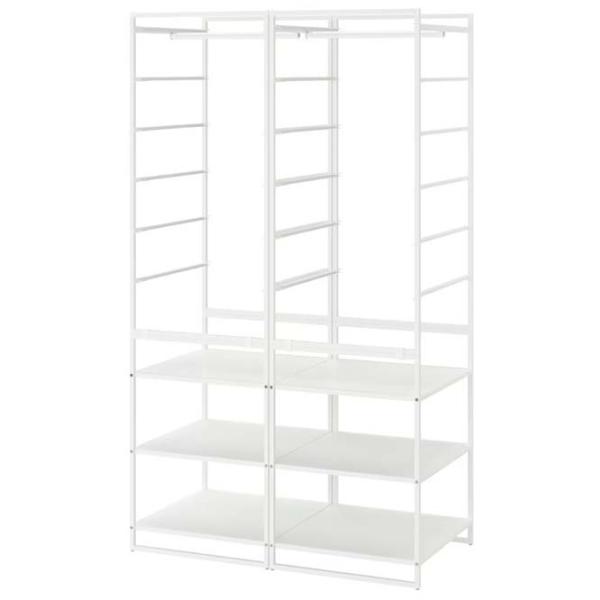 Etajeră Ikea Jonaxel White / Oțel photo 1 Etajeră Ikea Jonaxel White / Oțel photo 1