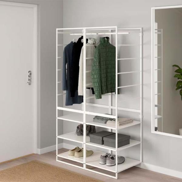 Etajeră Ikea Jonaxel White / Oțel photo 4 Etajeră Ikea Jonaxel White / Oțel photo 4