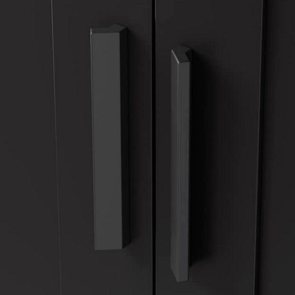 Шкаф Ikea Brimnes 117.1 x 50.2см x 180.3 / ДСП / Чёрный photo 6