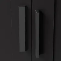 Шкаф Ikea Brimnes 117.1 x 50.2см x 180.3 / ДСП / Чёрный photo 6