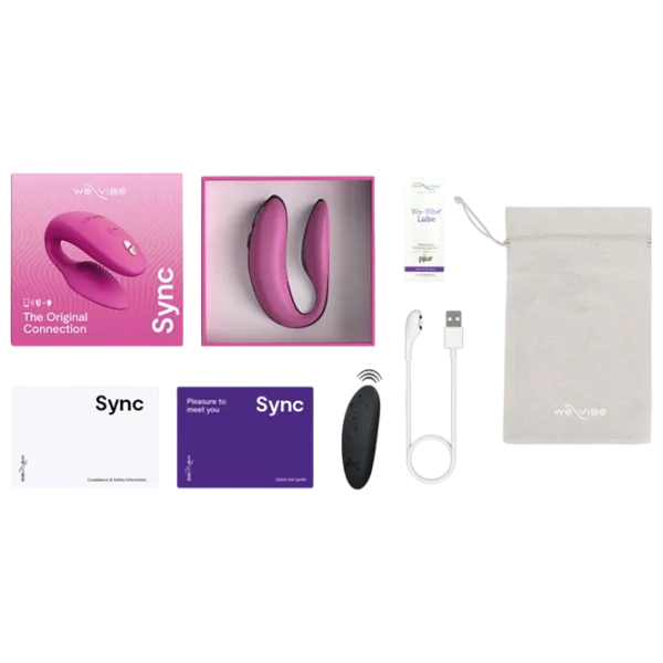 Вибратор We-Vibe Sync 2 Розовый photo 7 Вибратор We-Vibe Sync 2 Розовый photo 7