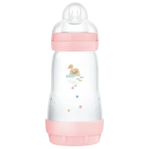 Бутылочка для кормления MAM Perfect Start Sealife Для девочек / 0.26л / Розовый photo 1 Бутылочка для кормления MAM Perfect Start Sealife Для девочек / 0.26л / Розовый photo 1