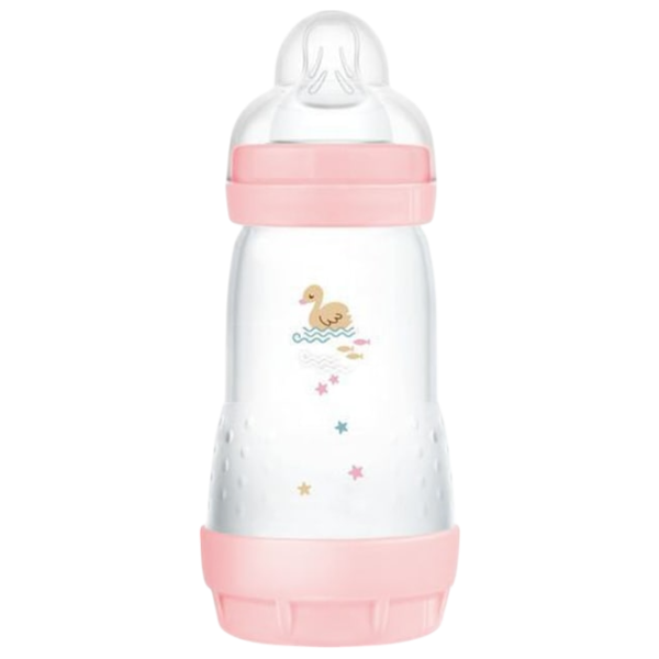Бутылочка для кормления MAM Perfect Start Sealife Для девочек / 0.26л / Розовый photo 1 Бутылочка для кормления MAM Perfect Start Sealife Для девочек / 0.26л / Розовый photo 1