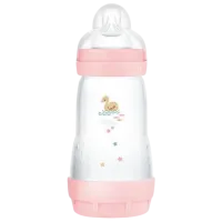 Бутылочка для кормления MAM Perfect Start Sealife Для девочек / 0.26л / Розовый