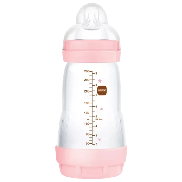 Бутылочка для кормления MAM Perfect Start Sealife Для девочек / 0.26л / Розовый photo 2 Бутылочка для кормления MAM Perfect Start Sealife Для девочек / 0.26л / Розовый photo 2
