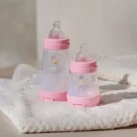 Biberon MAM Perfect Start Sealife Pentru fetițe / 0.26l / Pink photo 5