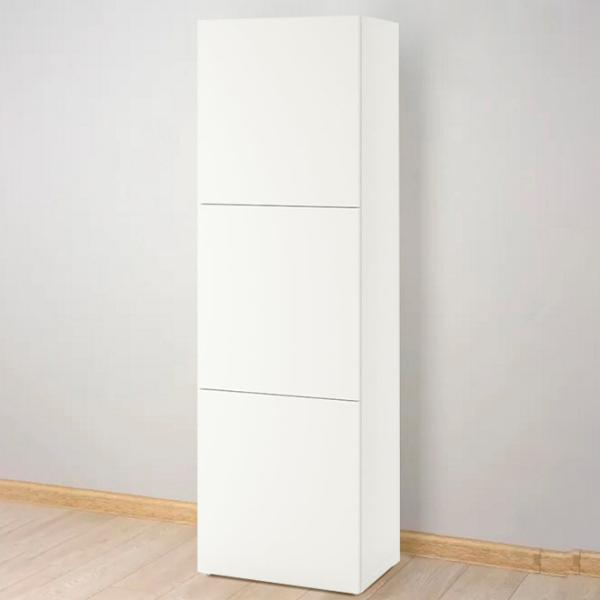 Шкаф Ikea Besta 60 x 42см x 193 / ДСП / Белый photo 3
