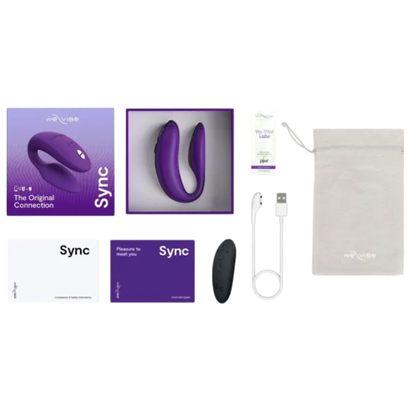 Вибратор We-Vibe Sync 2 Пурпурный photo 11 Вибратор We-Vibe Sync 2 Пурпурный photo 11