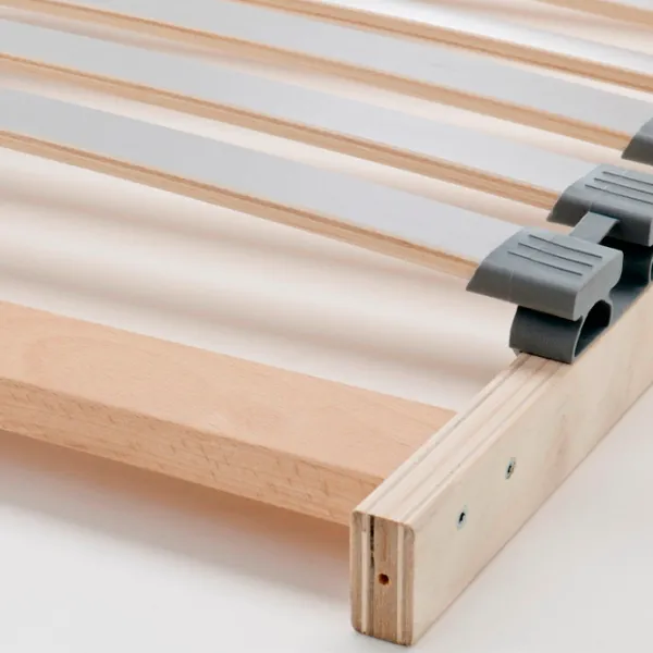 Кровать Ikea Malm/Lonset 4 160 x 200 см / Шпон / Белый photo 9