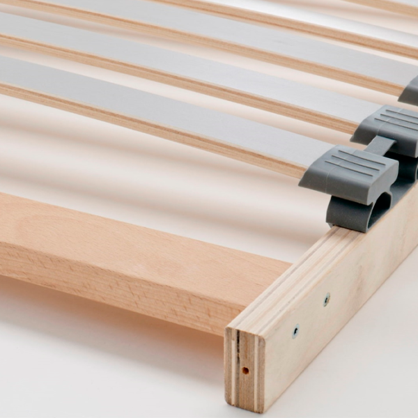 Кровать Ikea Malm/Lonset 4 160 x 200 см / Шпон / Белый photo 9