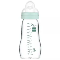 Biberon MAM Feel Good Forest Pentru băieți / 0.26l / Blue photo 2