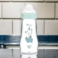 Biberon MAM Feel Good Forest Pentru băieți / 0.26l / Blue photo 5
