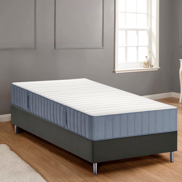 Кровать Ikea Lyngor/Vesteroy/Bjorli 90 x 200 см / Массив / Серый photo 2