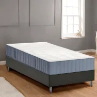 Кровать Ikea Lyngor/Vesteroy/Bjorli 90 x 200 см / Массив / Серый photo 2