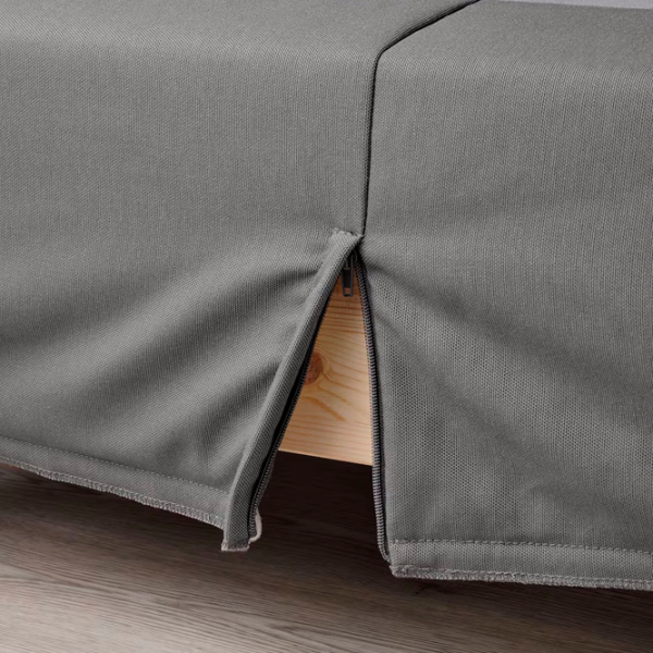 Кровать Ikea Lyngor/Vesteroy/Bjorli 90 x 200 см / Массив / Серый photo 5